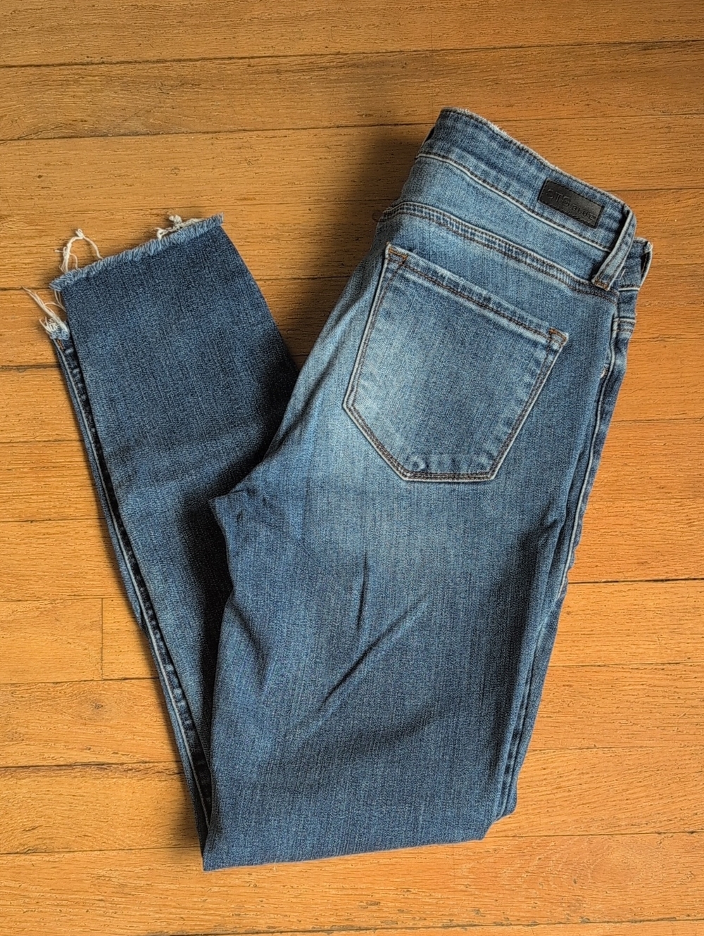 STS Emma Ankle Skinny Jeans in Medium Blue Denim